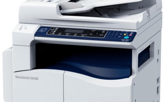 Đổ mực máy photocopy Xerox S2420