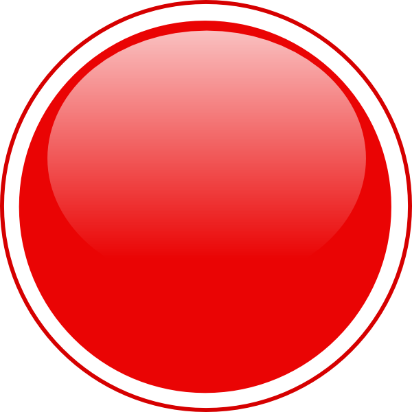 glossy red icon button hi
