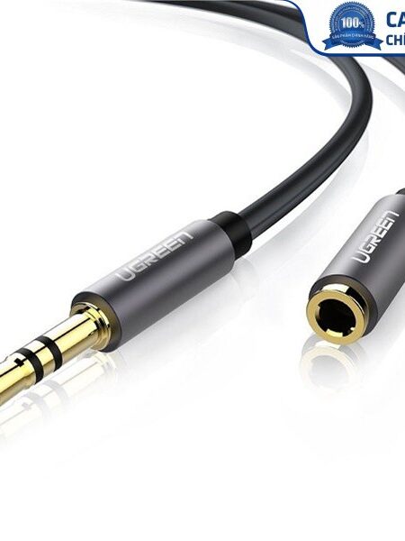 Cáp Audio 3.5mm nối dài 5m chính hãng Ugreen 10538 cao cấp