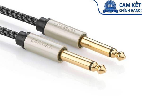 Cáp Audio 6.5mm dài 5m Ugreen 10640 mạ vàng cao cấp