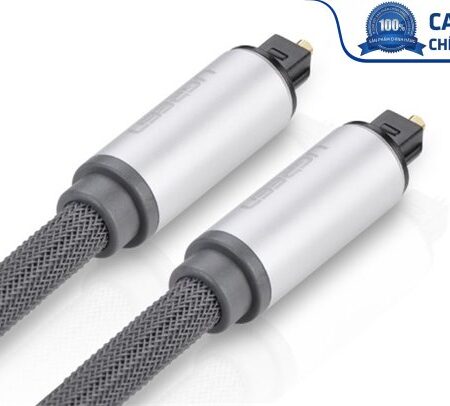 Cáp audio quang (Toslink, Optical) 2m Chính hãng Ugreen 10540