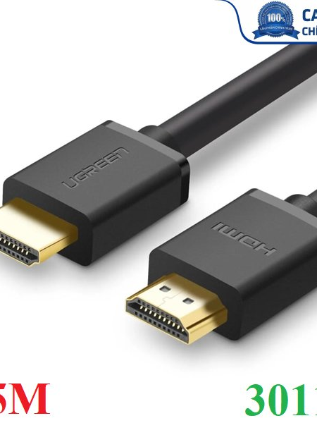 Cáp HDMI 2.0 dài 0,5M hỗ trợ 4K@60Hz 3D/HDR/ARC Ugreen 30115 cao cấp