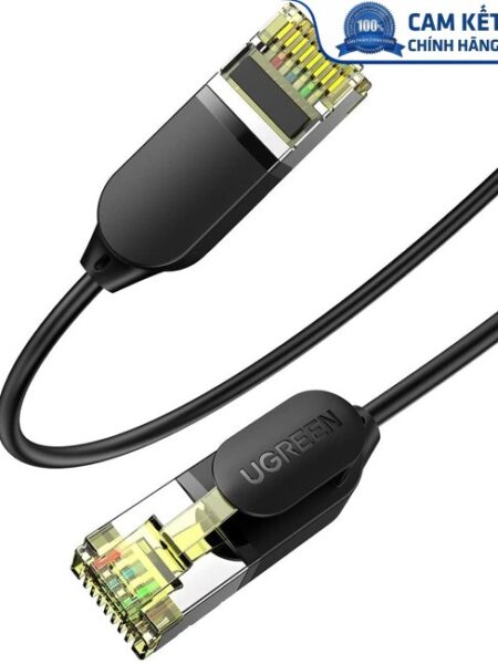 Cáp mạng Cat7 Ultra Slim dài 3M băng thông 10Gbps 600MHZ Ugreen 80418 cao cấp