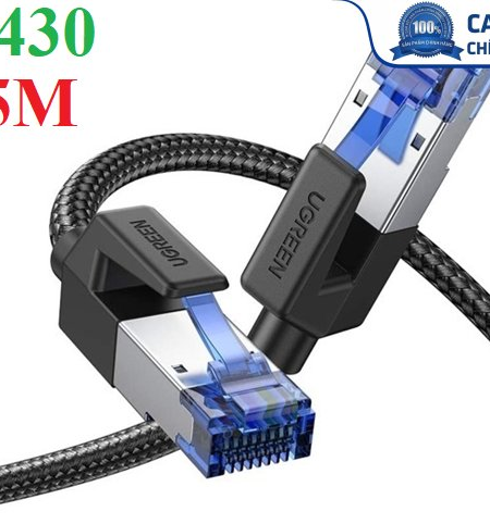 Cáp mạng Cat8 đúc sẵn bọc dù dài 1,5M Ugreen 80430 cao cấp