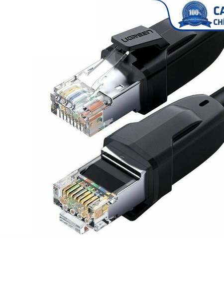 Cáp mạng Cat8 đúc sẵn dài 2M 26AWG Class S/FTP Ugreen 70329 cao cấp