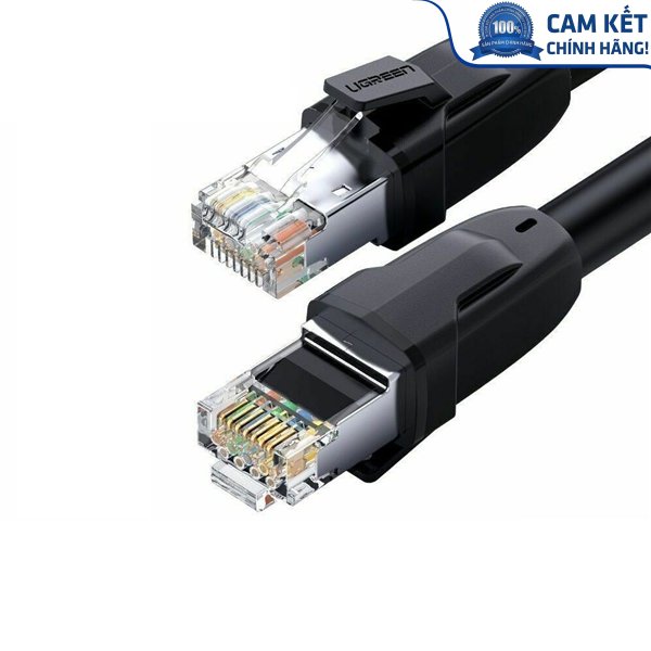 Cáp mạng Cat8 đúc sẵn dài 2M 26AWG Class S/FTP Ugreen 70329 cao cấp