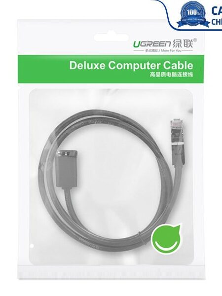 Cáp mạng đúc sẵn Cat6 nối dài 5m chính hãng Ugreen 11283 cao cấp