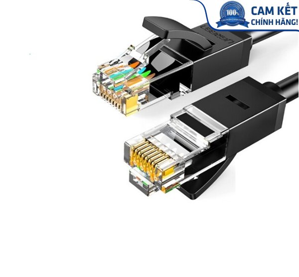 Cáp mạng đúc sẵn Cat6 tròn dài 30m chính hãng Ugreen 20168 cao cấp