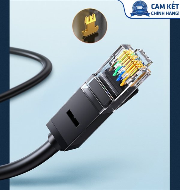 Cáp mạng đúc sẵn Cat6 tròn dài 30m chính hãng Ugreen 20168 cao cấp