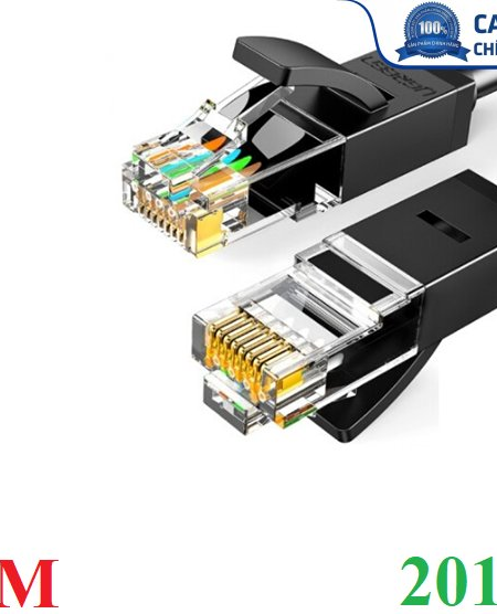 Cáp mạng đúc sẵn Cat6 tròn dài 50m chính hãng Ugreen 20170 cao cấp