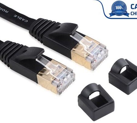 Cáp mạng đúc sẵn Cat7 dài 8m dẹt chính hãng Ugreen 11264 Cao cấp