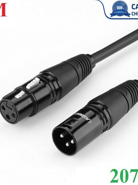 Cáp nối dài Microphone XLR 2m chính hãng Ugreen 20710 cao cấp