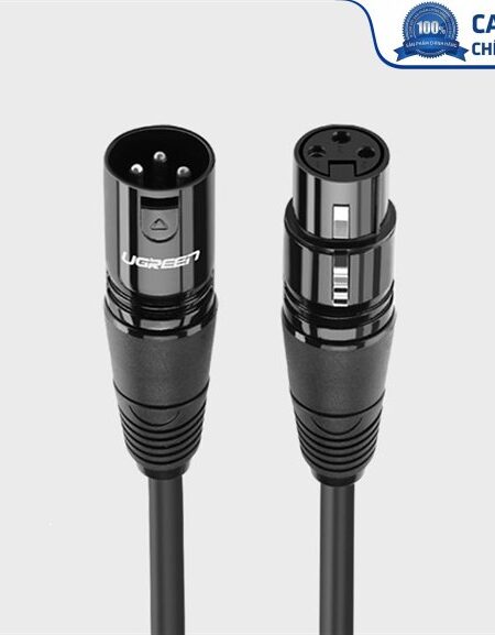 Cáp nối dài Microphone XLR 2m chính hãng Ugreen 20710 cao cấp