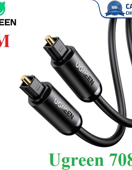 Cáp quang âm thanh Digital Optical Audio Toslink dài 3m Ugreen 70893 cao cấp