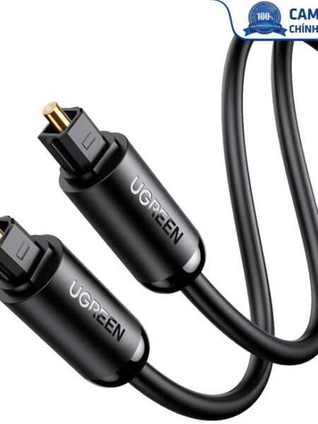 Cáp quang âm thanh Digital Optical Audio Toslink dài 3m Ugreen 70893 cao cấp