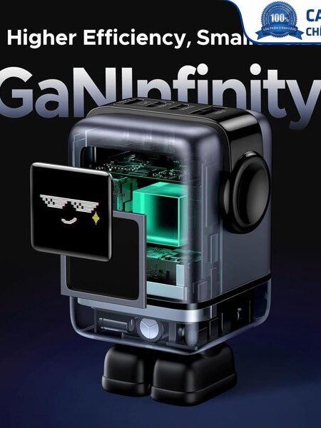 Củ sạc nhanh 100W GaN Robot 4 cổng, 3 USB Type-C và 1 USB Type-A Hỗ trợ QC4+, PD3.0 Ugreen 45514B