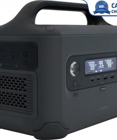 Trạm phát điện PowerRoam 600w lưu trữ 680Wh, Pin LiFePO4, Sạc nhanh 1 giờ Ugreen 15050 cao cấp